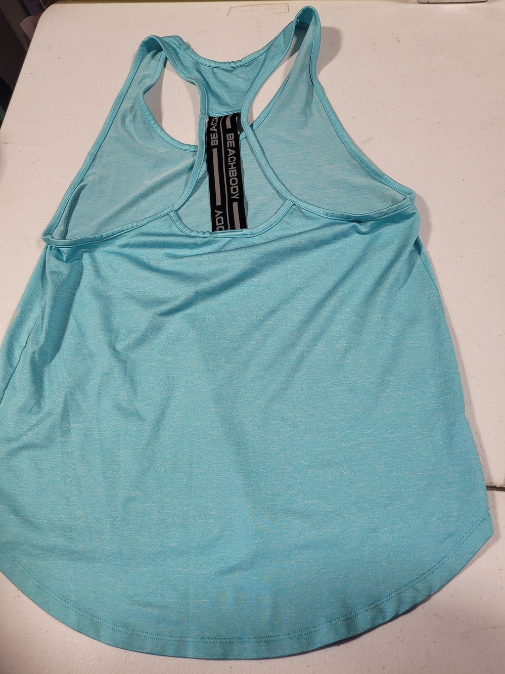 Beachbody Coach Racerback Tank in Light Aqua - Picture 3 of 3
